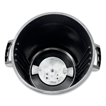 Impact® Gator Plus Container, Round, Plastic, 32 Gal, Gray freeshipping - TVN Wholesale